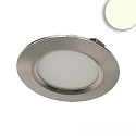 furniture luminaire round IP20, silver dimmable