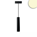 LED H�ngeleuchte PIPE f�r NV-Schienensystem TRACK48, 31cm / � 4.5cm, 48V DC, CRI90, UGR<19, schwenkbar, schaltbar