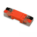 plug-in connector 0.5-2.5MM�, MAX. 250V/10A 2-pole, wired through