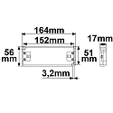 ISOLED LED Trafo 48V/DC, 0-100W, ultraflach, SELV, schaltbar