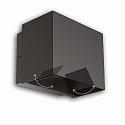 ISOLED LED Au�enwandleuchte UP&DOWN, IP65, 2x 5W 3000K, Abstrahlung 15-120� (getrennt verstellbar), schaltbar, Aluminium, schwarz