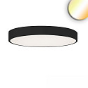 ceiling luminaire COLOR SWITCH ROUND - � 100CM CCT Switch, UGR < 19, multipower IP40, black dimmable