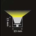 ISOLED fully siliconised LED strip NEONPRO921 CUSTOM B13H1 2-pole