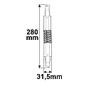 Zubeh�r f�r 3-Phasen Aufbauschiene (DALI) 3-Phasen Flex-Verbinder, DALI steuerbar, schwarz