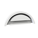 Endkappe f�r LED T5/T8 Umr�stplatine COVER69, ohne Kabeldurchf�hrung, wei�