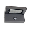 LED Au�enwandleuchte mit PIR Bewegungs-/Helligkeitssensor (einstellbar), IP65, 12W 3000K 1000lm 90�, neigbarer Kopf