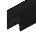 LED Leuchtenprofil LAMP40, Aluminium, pulverbeschichtet, 300cm, schwarz