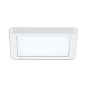 surface / recessed luminaire FLEX PRO 235X235 CCT Switch, adjustable IP44, white dimmable