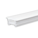 accessories profile cover FLEX-COVER16 TWIST+BEND, opal, white 500cm
