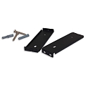 ISOLED mounting set RASTER, black