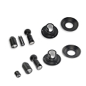 ISOLED Spannsystem SKYFLEX LED, Set ohne Stahlband, schwarz