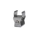 ISOLED retaining clip swivelling WALLWASHER 2 pcs., silver