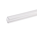 ISOLED curtain rail, clear