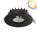 recessed spotlight VARIO-68 IP65, black 