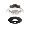 ISOLED recessed spotlight VARIO-68 IP65, black 