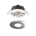 ISOLED recessed spotlight VARIO-68 IP65, chrome 