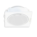 Einbaurahmen f�r MR11/GU10 Mini Spots, eckig, wei�