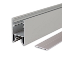 LED Leuchtenprofil HALON, K�hlstreifen schiebbar, 200cm, silber