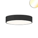 ceiling luminaire DN600 IP44, black dimmable