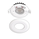 ISOLED recessed spotlight VARIO-68 IP65, white 