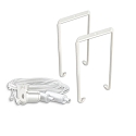 ISOLED Montageb�gel Z65 f�r Leuchtenprofil HALON mit Seilabh�ngung, 2 St�ck, wei�