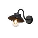 wall luminaire VEGA MINI E27 IP44, black dimmable