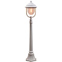 Wegeleuchte PARMA, E27 max. 75W, Wei�, Aluminium / Acrylglas klar