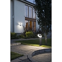 Konstsmide HighPower LED path luminaire ASTI, 0.6W 5000K 1400lm, anthracite aluminium / opal acrylic glass