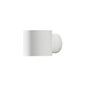 Konstsmide Outdoor wall luminaire MODENA Round, Up/Down, G9 max. 25W, white aluminium / clear glass
