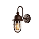 Konstsmide outdoor wall luminaire CERIGNOLA  E27 IP44, rust dimmable