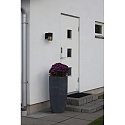 Outdoor Wandleuchte PISTOIA, E27, IP54, dimmbar, schwarz