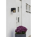 Outdoor Wandleuchte PISTOIA, E27, IP54, dimmbar, schwarz