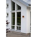Konstsmide Outdoor Wandleuchte PISTOIA, E27, IP54, dimmbar, rost