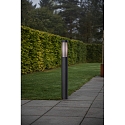Outdoor Wegeleuchte PISTOIA, 95cm, E27, IP54, dimmbar, schwarz