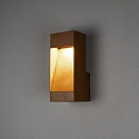 outdoor wall luminaire RHO IP54, rust 