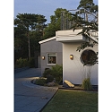 Konstsmide LED Outdoor Wandleuchte RHO, 8W, 2700K, 200lm, IP54, rost