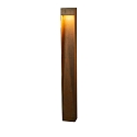 LED Outdoor Wegeleuchte RHO, 100cm, 8W, 2700K, 200lm, IP54, rost