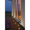 Konstsmide Mini LED Einbau-Bodenspots 6er-Set, I44, 12V, je 0.36W 3000K 5lm, Edelstahl 304 / Klarglas