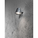 Au�en-Wandleuchte TRIESTE, GU10 max. 35W, Stahl galvanisiert / Acrylglas klar