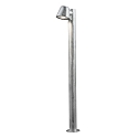Konstsmide Wegeleuchte TRIESTE mit Pfahl, GU10 max. 35W, Stahl galvanisiert / Acrylglas klar