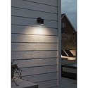 Konstsmide outdoor wall luminaire MODENA DOWN IP44, black 