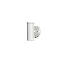 LED Au�enwandleuchte MODENA UP&DOWN, 2x4W, IP44, Glas, wei�