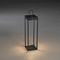 Outdoor LED accu-lantern RAVELLO, IP54, 2.2W 3000K 180lm, dimmable, black, big, 50cm