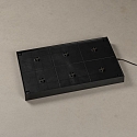 Konstsmide Ladestation CHARGER f�r Konstsmide Akkuleuchten, 6-fach, inkl. Netzteil + Ebenen-Verbindern, IP20, schwarz