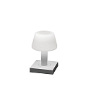 battery table lamp MONACO IP54, white dimmable