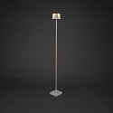 Konstsmide battery floor lamp NICE square, with USB connection, CCT Switch, with touch dimmer IP54, white dimmable