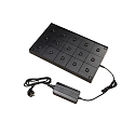 Konstsmide Ladestation CHARGER f�r Konstsmide Akkuleuchten MINI, 15-fach, inkl. Netzteil + Ebenen-Verbindern, IP20, schwarz