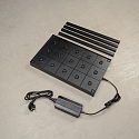 Konstsmide Ladestation CHARGER f�r Konstsmide Akkuleuchten MINI, 15-fach, inkl. Netzteil + Ebenen-Verbindern, IP20, schwarz