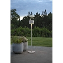 Konstsmide battery floor lamp POMEZIA MEDIUM USB IP54, white dimmable