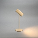 Konstsmide battery table lamp MULTI 3in1 IP54, sand coloured dimmable
